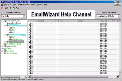 EmailWizard Screenshot